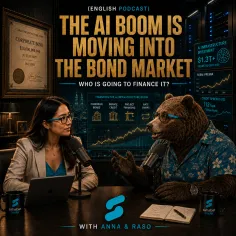 Podcast cover for How AI Debt Drives Global Interest Rates