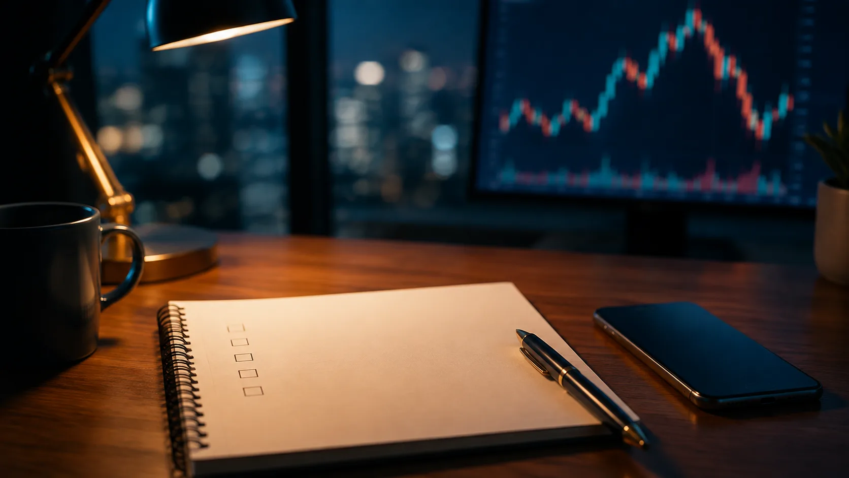 Catatan pemeriksaan sebelum mengambil keputusan trading