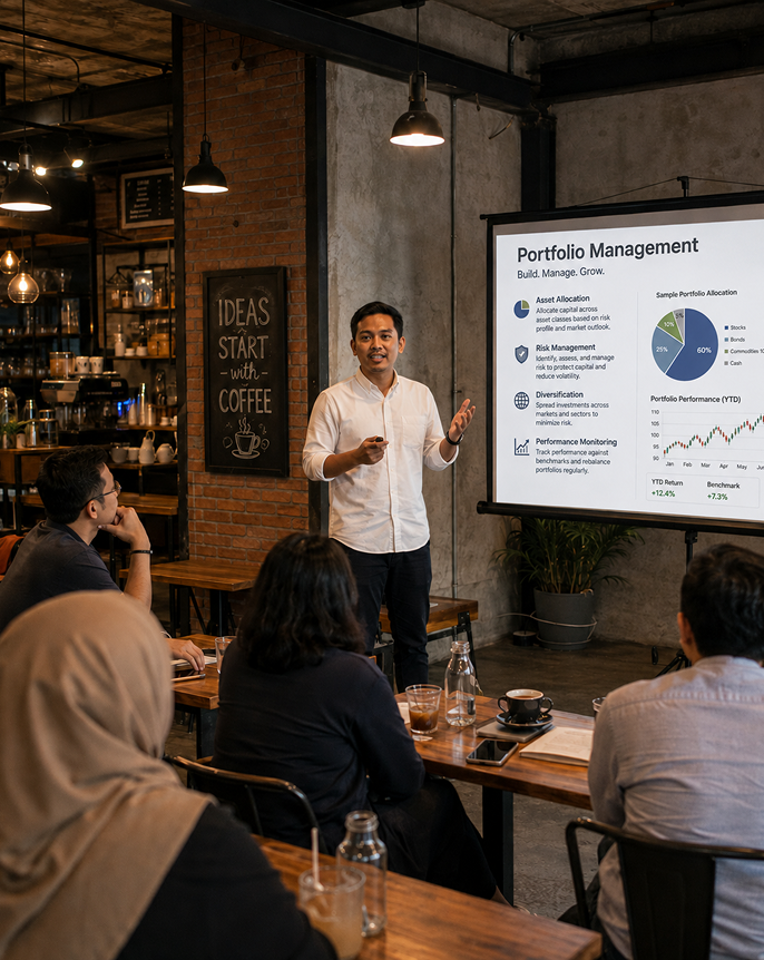 Workshop komunitas Sahabat Trader
