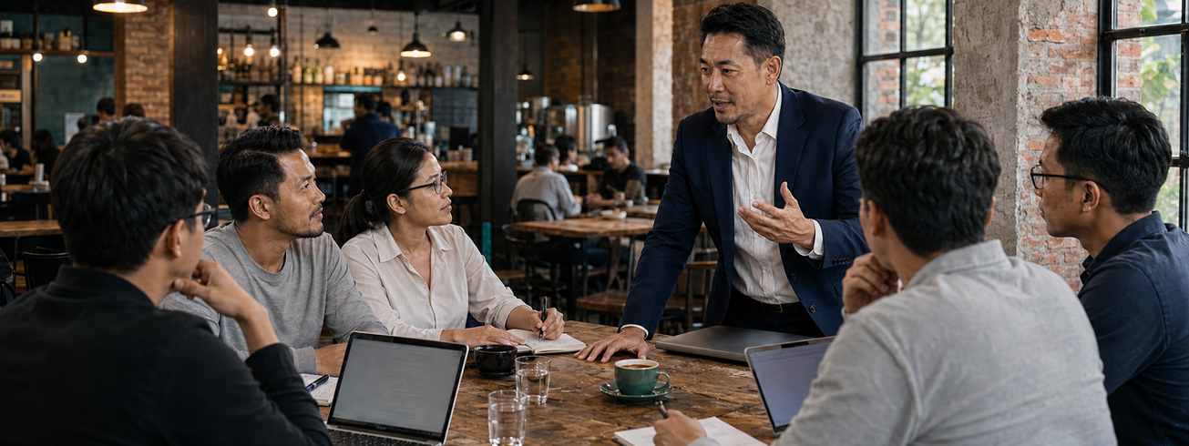 Belajar bersama mentor Sahabat Trader