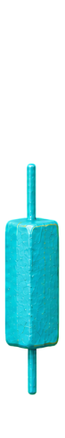 Cyan Candlestick 1